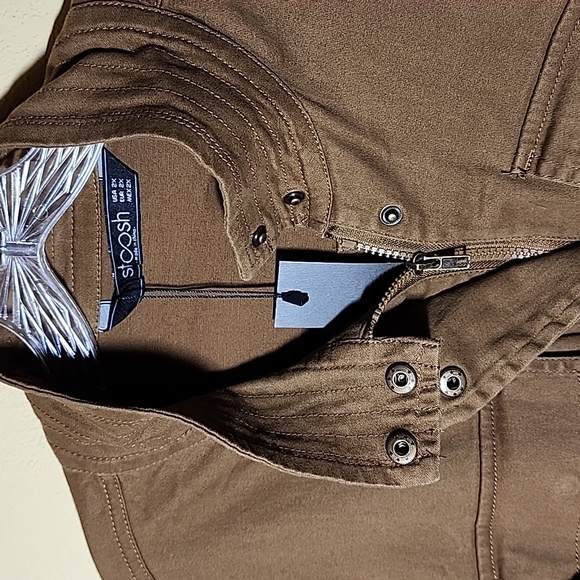 NEW Stoosh Anika Tie Waist Anorak Jacket Perfect for Fall! - Picture 11 of 12